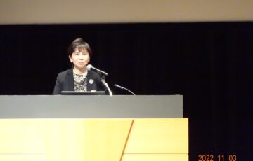 出澤理事長が、大阪国際会議場で開催された「世界がん撲滅サミット2022 in OSAKA」にて、「がん治療おける臓器傷害からの復活： Muse細胞がリードする健康長寿社会の実現」と言う演題で講演を行いました。